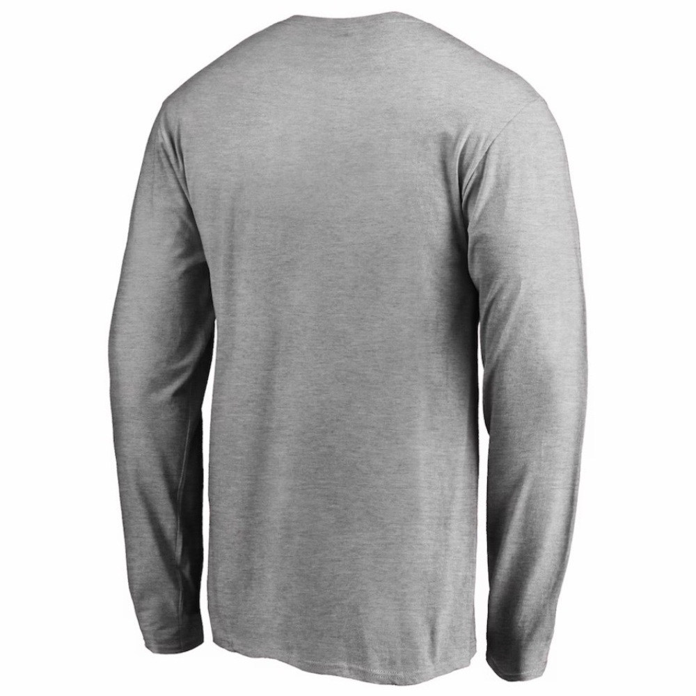 NEW Mens 4XL Auburn Tigers Primary Logo Long Sleeve T-Shirt - Ash - Picture 3 of 3